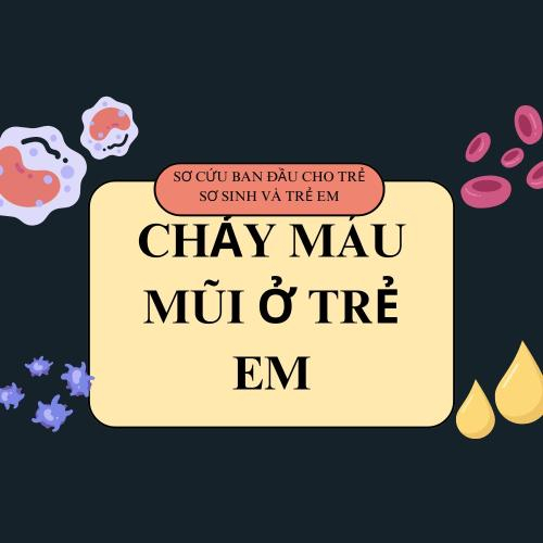 Sơ Cứu Ban Đầu Cho Trẻ Sơ Sinh Và Trẻ Em: Chảy Máu Mũi